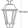 Ausenwandleuchten Ubersicht Terra Lumi | Eck-Ausenleuchte Lemberg Mit Laterne 52 Tl - Terra Lumi