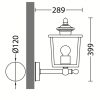 Ausenwandleuchten Ubersicht Terra Lumi | Kleine Kubische Edelstahl-Ausenleuchte Am Kurzen Arm - Terra Lumi