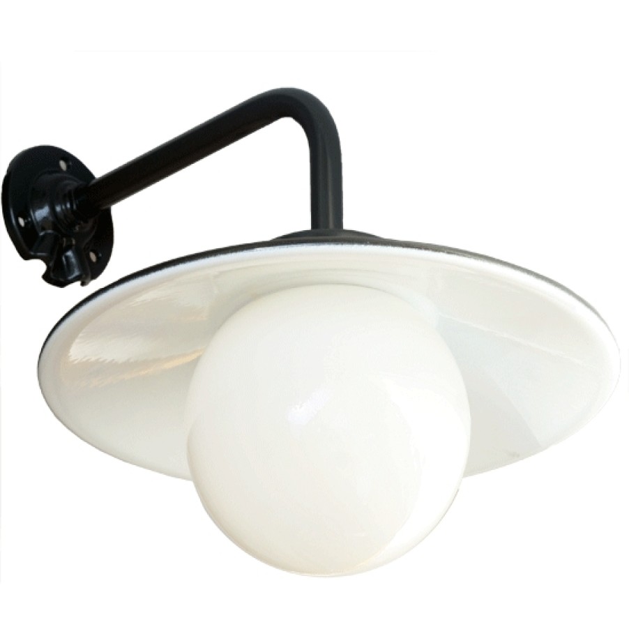 Ausenwandleuchten Ubersicht Terra Lumi | Klassische Ausenlampe Mit Emailleschirm 38-25 Kg - Terra Lumi