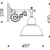 Ausenwandleuchten Ubersicht Terra Lumi | Historische Ausenlampe Mit Halbkugel-Schirm - Terra Lumi