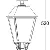 Ausenwandleuchten Ubersicht Terra Lumi | Grunderzeit-Wandlaterne Aus Aluminiumguss Kalisch 50 - Terra Lumi