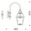 Ausenwandleuchten Ubersicht Terra Lumi | Traditionelle Ausenlampe Mit Jugendstil-Ornamenten - Terra Lumi