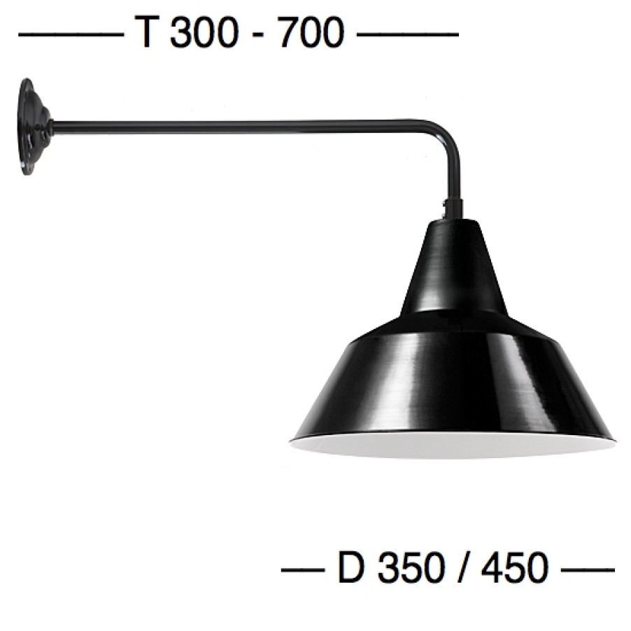 Ausenwandleuchten Ubersicht Terra Lumi | Ausenleuchte Aus Kupfer: Fabrikleuchte Bielefeld Ro 130 - Terra Lumi