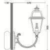 Ausenwandleuchten Ubersicht Terra Lumi | Grose Ausen-Wandleuchte Mit Bogenarm - Terra Lumi