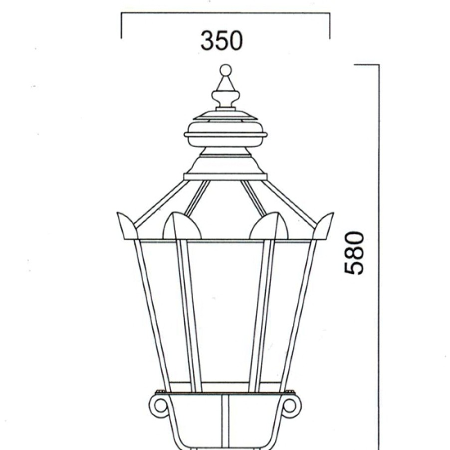 Ausenwandleuchten Ubersicht Terra Lumi | Historische Wandleuchte Mit Schinkellaterne A 58 Wa 415 - Terra Lumi