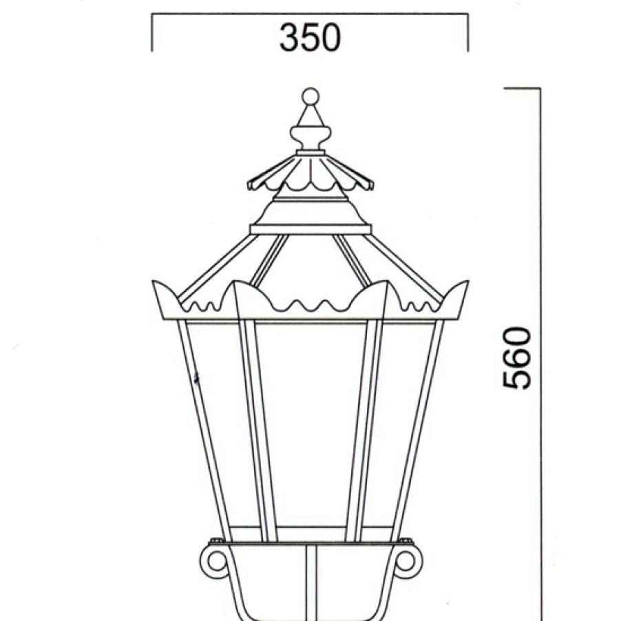 Ausenwandleuchten Ubersicht Terra Lumi | Historische Wandleuchte A 57-1 Wa 415 Mit Schinkellaterne - Terra Lumi