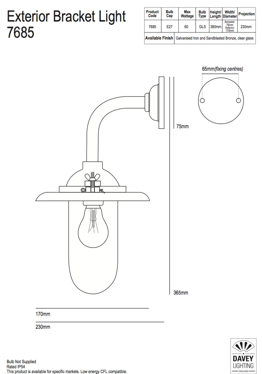 Ausenwandleuchten Ubersicht Terra Lumi | Ausenlampe Aus Gusseisen Oder Bronze 7685/Ga/060C/A - Terra Lumi